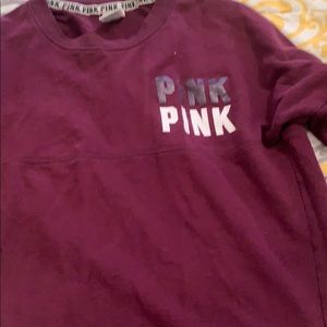 Pink long sleeve shirt